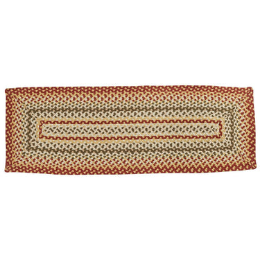 Mill Village Braided Rectangle Runner Rug 2'x6' Park Designs - The Fox Decor